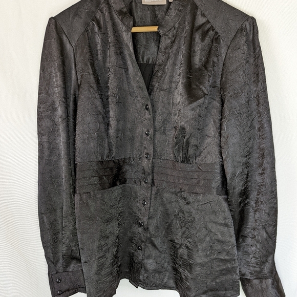 Croft and Borrow Stretch Black Long Sleeve Size Large - Picture 4 of 10